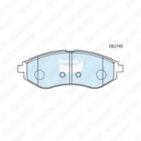 ผ้าเบรคหน้า CHEVROLET AVEO /06-12 PROTON SAVVY /07- SAGA /10-  PD1748 บริการเก็บเงินปลายทาง