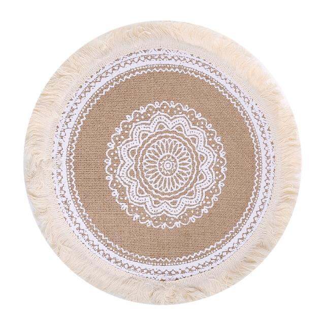 cw-mandala-round-placemat-boho-woven-macrame-fringe-tassels-table-resistant-cup-plate-coaster