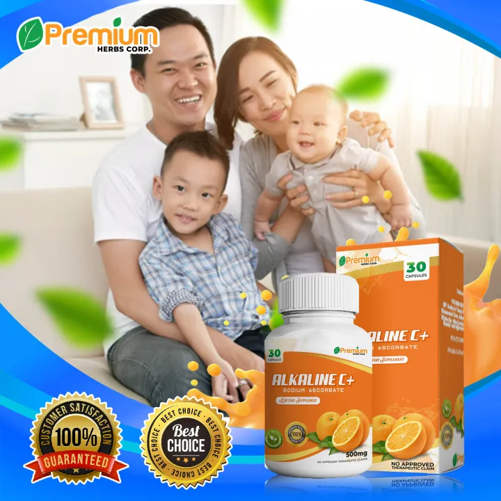 PREMIUM ALKALINE C (30 Capsule) / Vitamin C / Sodium Ascorbate / Immune ...