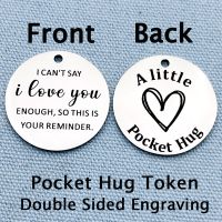 【YF】 Pocket Hug Token Gift for Husband Wife Anniversary Valentines Day Birthday Boyfriend Couple Gifts Mother Father’s