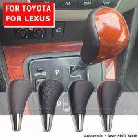 Automatic Gear Shift Knob Leather Shifter Lever Stick For Toyota Corolla Camry Yaris Rav4 For Lexus IS GS LS RX ES Models