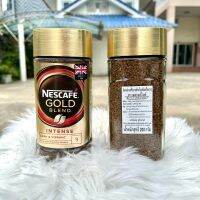 Nescafe Gold INTENSE (Dark&amp;Roast) 200g. Made in UK (สหราชอาณาจักร) แพคเกจใหม่