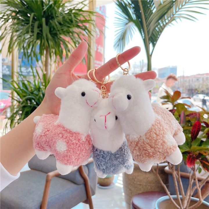 cute-alpaca-keychain-plush-easter-llama-plushie-goat-pendant-mini-sheep-doll-stuffed-toy-animals-keyring-for-girls-boys-festival-anniversary-birthday