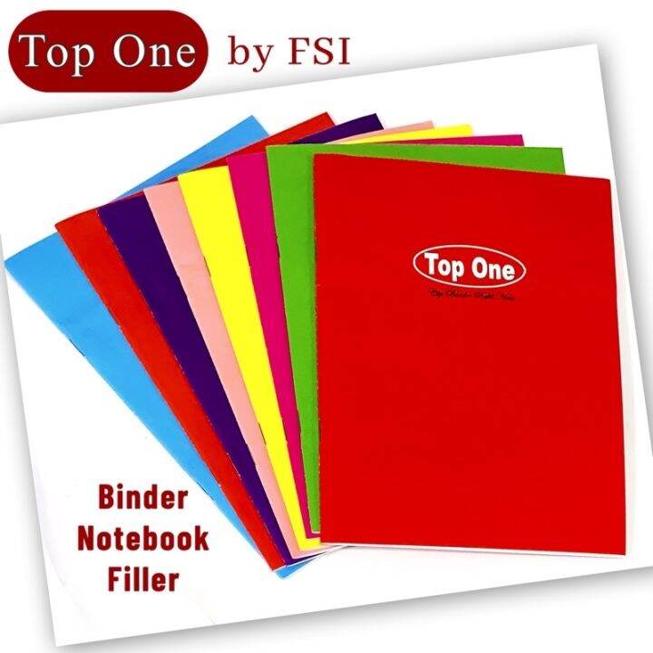 FSI Binder Refill 685 8 colors to choose 5 pieces per pack binder