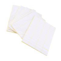 90 Sheets Self-Adhesive Labels for Labelling, Universal Stickers, Household Labels, Freezer Labels