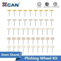 Plishing Wheel Buffing Wheel 50pcs 3.0mm Shank Mini Cotton Polish Brush for WoodMetalJewelry Grinding Rotary Abasive Tool