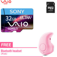 【Comes with free S530 Bluetooth headset】SONY SD Card ขนาด 32GB Class10 Micro SDHC TF Memory Cards