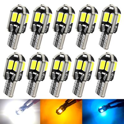 【CW】10X T10 Led Car Interior Bulb Canbus W5W for Bmw E90 E46 E60 F10 F30 E39 E36 F20 X5 E70 E53 E92 M3 E91 E30 E87 X1 White Ice Blue