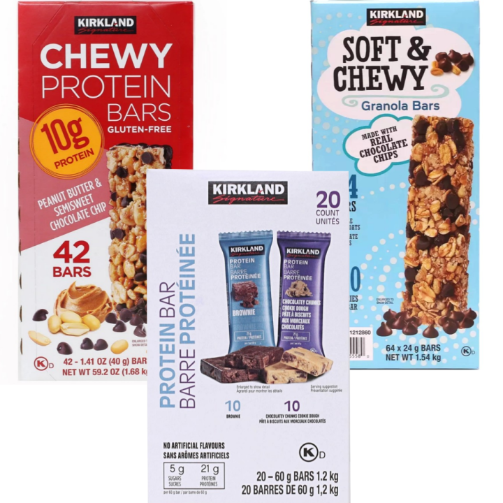 (Large Size) KIRKLAND Protein Energy Granola Bars Collection Lazada PH