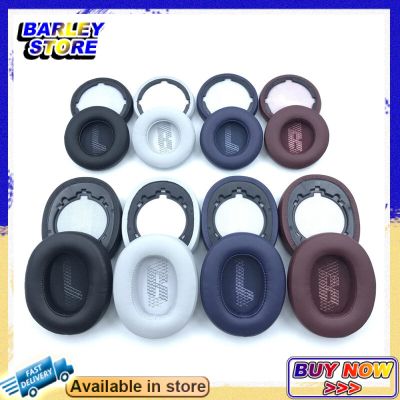 【Barley】เหมาะสม JBL LIVE400BT 460NC LIVE500BT ของหูฟังฟองน้ำชุดปิดหูกันหนาวอุปกรณ์เสริมหู 1 pair