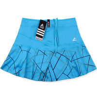 Womens Sports Tennis Skort Short Badminton Skirt with Safety Shorts Striped Tennis Skirt