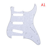 รอยขีดข่วนแผ้น Pickguard กีตาร์ไฟฟ้า Pnate สำหรับ Stratocaster