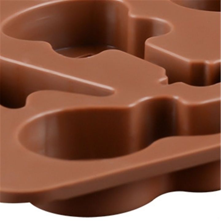 htrxb-อุปกรณ์ทำเค้กเบสรูปกีตาร์แม่พิมพ์ฟองดองปลอดสารพิษเค้กช็อคโกแลตอุปกรณ์อบ1ชิ้น