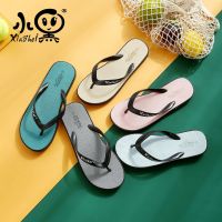 black sandals the summer new pinches outside beach shoes leisure female thick bottom