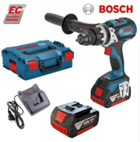 BOSCH สว่านกระแทกไร้สาย รุ่น GSB18VE-EC มาพร้อมแบต แท่นชาร์ต เครื่องมือช่าง รับประกัน