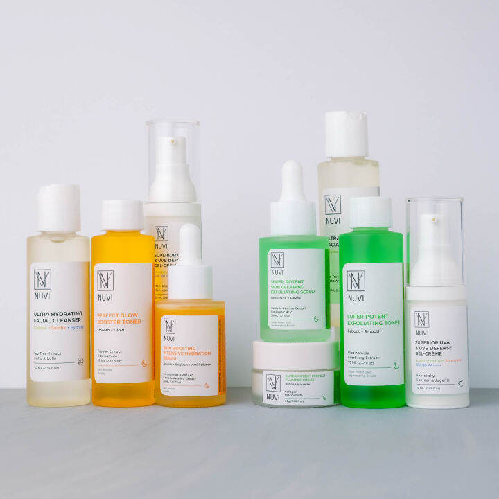 NUVI Super Potent and Skin Booster Bundle Lazada PH