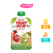 Trái Cây Xay Nhuyễn Nguyên Chất Fruit Me Up Dâu Ổi Hồng