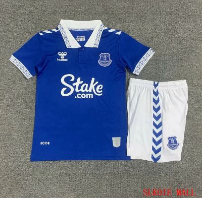 เสื้อเจอร์ซีย์เด็ก Everton Home 23-24ชุดเจอร์ซี่ฟุตบอลคุณภาพแบบไทย