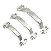 ✐✠♦ Hardware Industrial Stainless steel Handle Bow Solid Handle Load bearing Four hole Thickened Handle