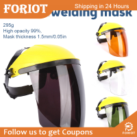 Foriot  ที่บังแดดหน้ารถดีไอมอร์สำหรับบดเลนส์ใสแบบ Masker Keselamatan อเนกประสงค์ป้องกันหมอกและป้องกันรอยขีดข่วน