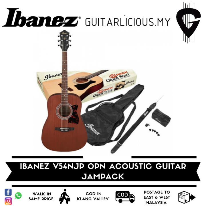 Ibanez V54NJP Acoustic Jampack Open Pore Natural (V54 NJPOPN) 6
