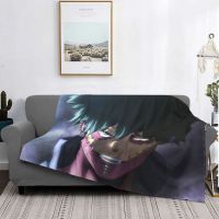 My Hero Academia Collage Dabi Blankets Fleece Spring/Autumn Anime Breathable Soft Throw Blanket for