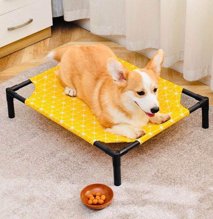 Unique Design Elevated Dog Steel Bed Cooling Raised Pet Cot for Large