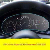 ▫☾ For Mazda 3/CX-30 Connec 2019 2020 Interior Car Instrument Panel Screen Protector Car Dashboard Membrane Protective PET Film