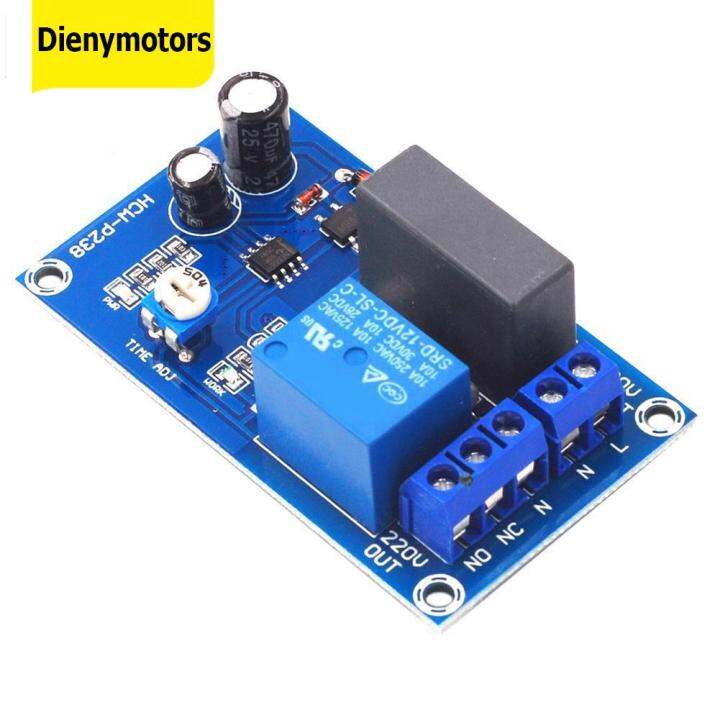 220V Time Delay Relay Module Adjustable Switch Relay Module Input ...