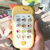 ⊙☈ Infant mobile phone toys can bite and gnaw baby music early education puzzle children simulation rechargeable telephone boys girls