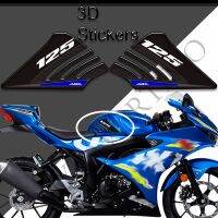 Sepeda Untuk Suki GSXR GSX-R 125 GSXR125 GSX ถัง GSX-R125 R125แผ่นยึดจับแก๊ส Bahan Bakar ชุด Lutut