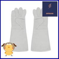 ถุงมือหนัง ทนความร้อน 16 นิ้ว VR HOME PRODUCT VR91600 สีเทาHEAT-RESISTANT LEATHER GLOVES VR HOME PRODUCT VR91600 16IN GREY **โปรโมชั่นสุดคุ้ม โค้งสุดท้าย**