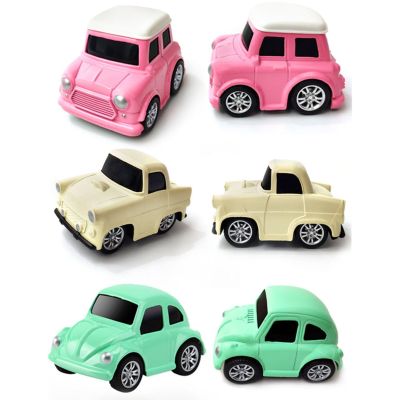 [Cheap Clearance Deals] Childrens Toy Alloy Car Cartoon Q Version Pocket Toy Ornaments Model Cars
