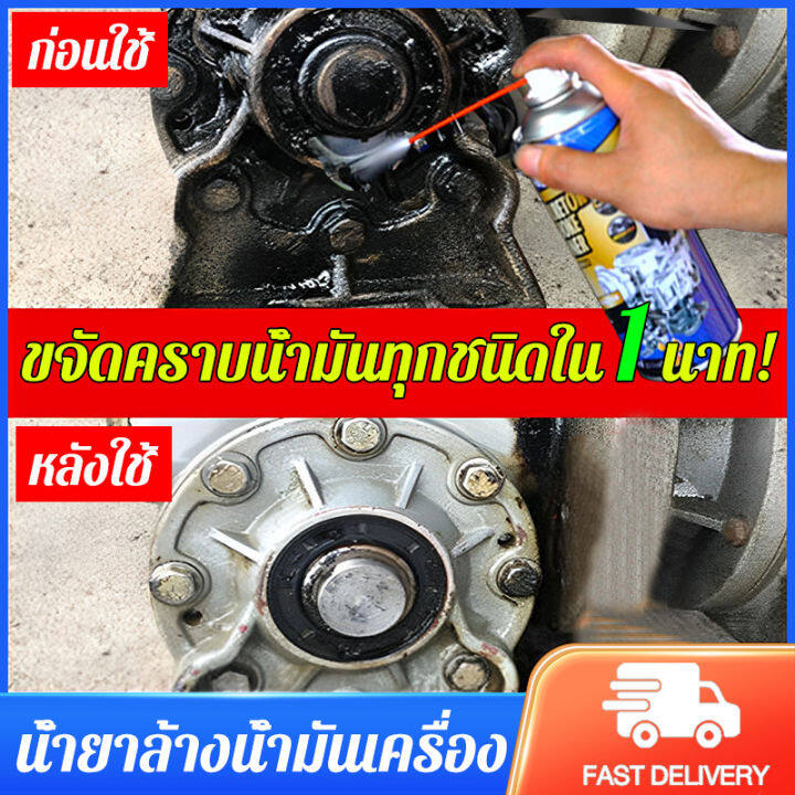 ขจัดคราบน้ำมันทุกชนิดใน-1-นาท-น้ำยาล้างห้องเครื่อง-ป้องกันวงจร-ขจัดน้ำมันหนัก-น้ำยาล้างเครื่องยนต์-สเปรย์ล้างห้องเครื่อง-น้ำยาล้างห้อ-เครื่องยนต์