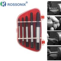 {SAVAGE Hardware Tools} Rossonix Screw Extractor Set เครื่องมือถอดสกรูที่เสียหายชุดคู่มือดอกสว่านเครื่องมือถอดสกรูน็อตหัก