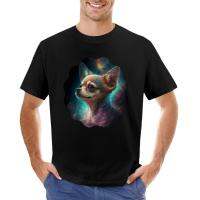 Chihuahuain - Galactic Dogjects T-Shirt Vintage Clothes T-Shirt Short Cute Clothes Designer T Shirt Men