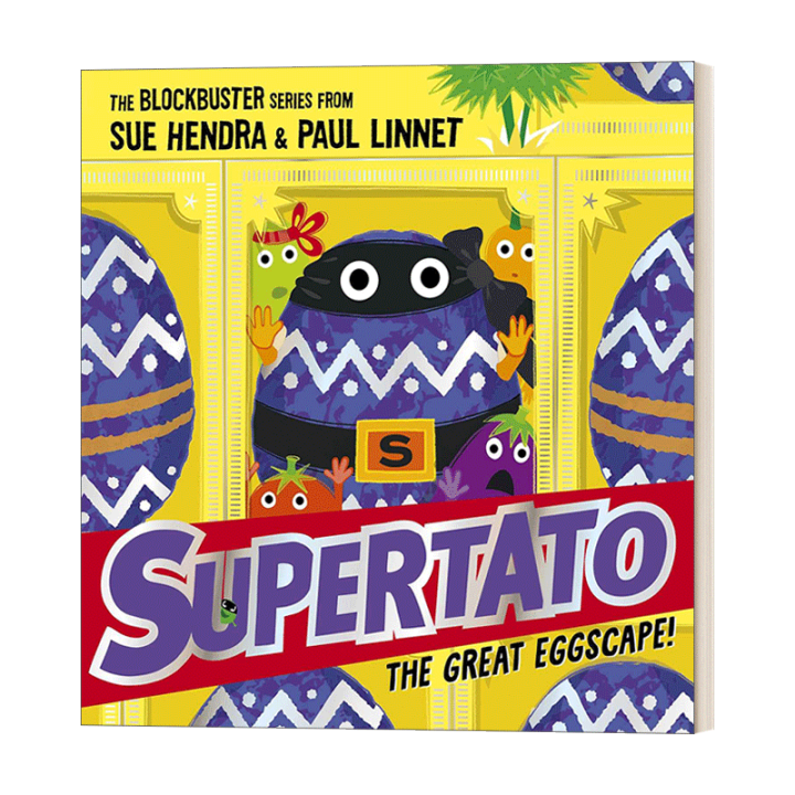 Milu Supertato The Great Eggscap Sue Hendra Paul Picture Book