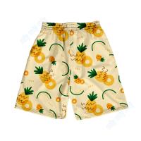 Fashion Fruits Print Peach Pineapple Orange Casual Shorts Beach Pants For Adults