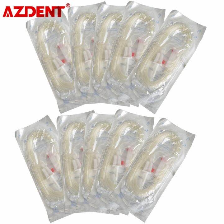 1 10PCS Dental Irrigation Disposable Tube Oral Irrigation Tubing Kit