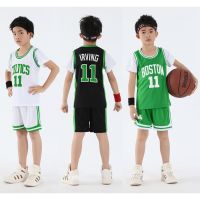 High quality jersey NBA Boston Celtics Kelly Irving No. 11 Jersey Childrens Fake Two-Piece Basketball Uniform Suit