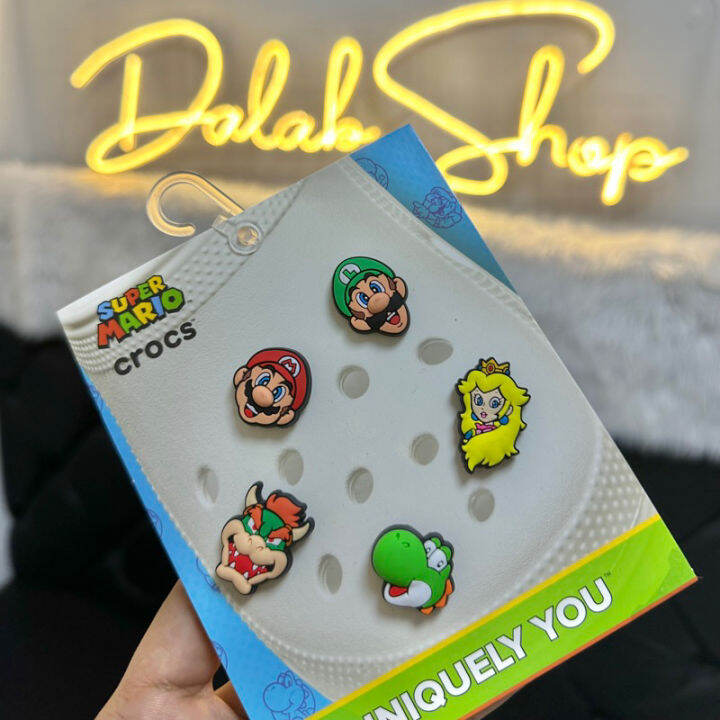 Crocs Jibbitz Super Mario Set Lazada PH