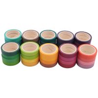 40 Rolls Washi Tape Set, Decorative Masking DIY Tapes for Children and Gifts Warpping (Mix)