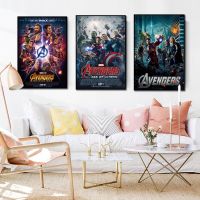 Avengers Endgame ภาพยนตร์โปสเตอร์พิมพ์ Wall Art โปสเตอร์ฟิล์มภาพเคลื่อนไหวภาพวาดผ้าใบ Home Decor Picture