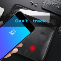 +【； Shielding Cover Radiation Protection Faraday PU Leather Portable Anti-Tracking Laptop Tablet Multiftional Signal Blocking Bag