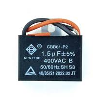 โปรโมชั่น Hatari อะไหล่แท้ Cap 1.5uf / 400V CBB61 - P2 ราคาถูก Hatari อะไหล่แท้  อะไหล่พัดลม ฮาตาริ