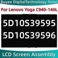 ชุดประกอบหน้าจอสัมผัสแอลซีดีสำหรับ Lenovo C940-14IIL โยคะ5D10S39596 LP140WF9-SPE2แสดงผลหน้าจอไฟ NV140QUM