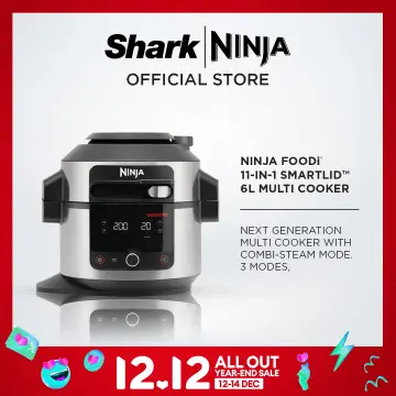 Ninja Foodi 8 in 1 Multi cooker in one pot, Broil, Dehydrate, Slow Cooker,  Air Fryer, Grill, Sear/Saute, Steam - OP300
