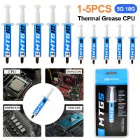 【YD】 1-5pcs Silicone Thermal Paste Sink Syringe MTG5/MTG10 Conductive Grease for Processor CPU Cooling