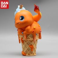 Cartoon Charmander Jelly Gk Pokemon Ice Cream Anime Action Figures Cone Pikachu Model Ornaments Toy For Children Holiday Gift