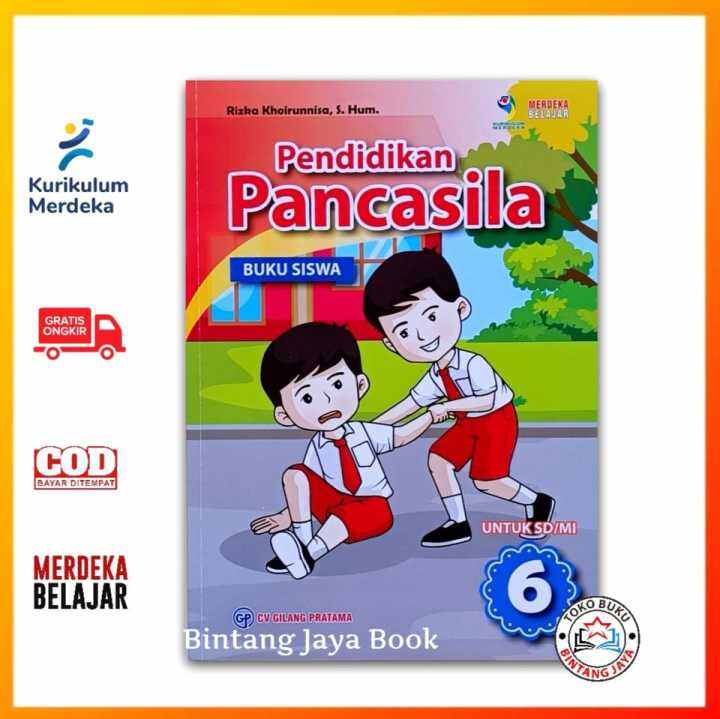 Buku Pendidikan Pancasila Dan Kewarganegaraan PPKn Kelas 6 SD Kurikulum ...